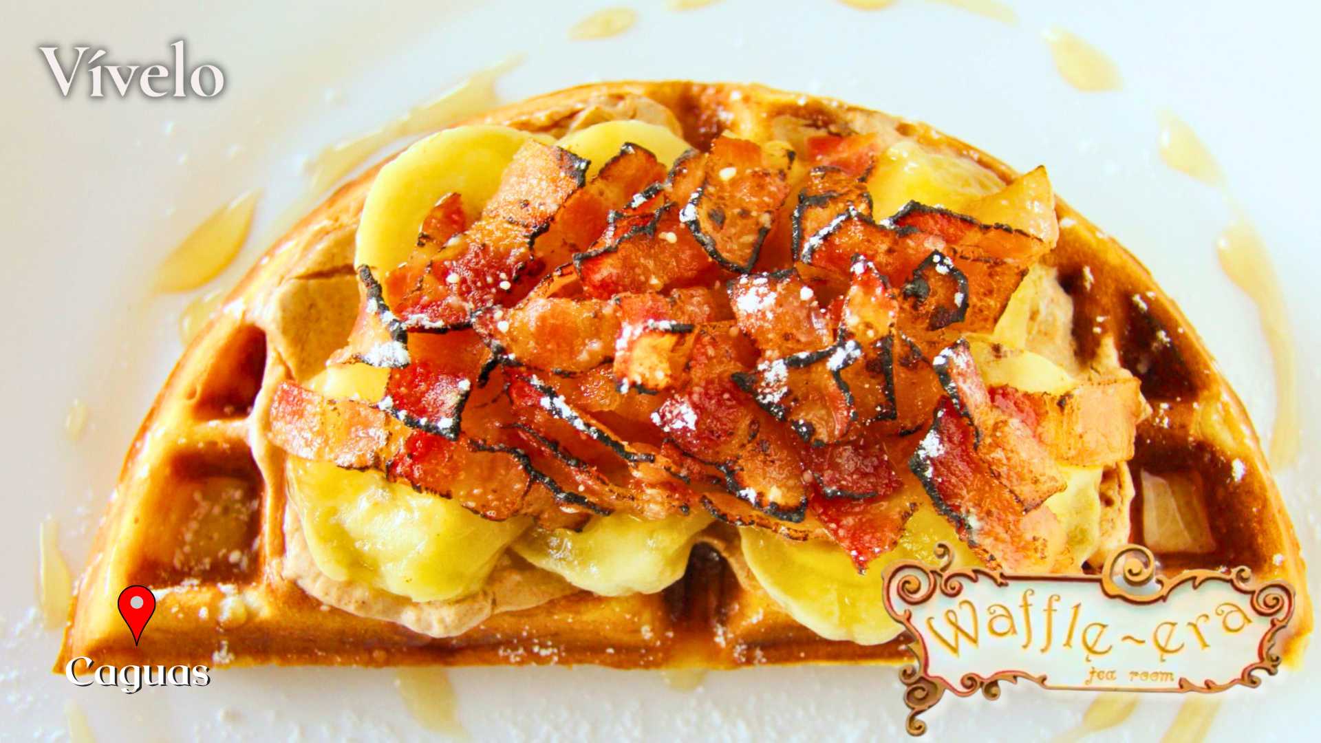 Waffleera Tea Room Waffles para todo gusto, deliciosas ensaladas